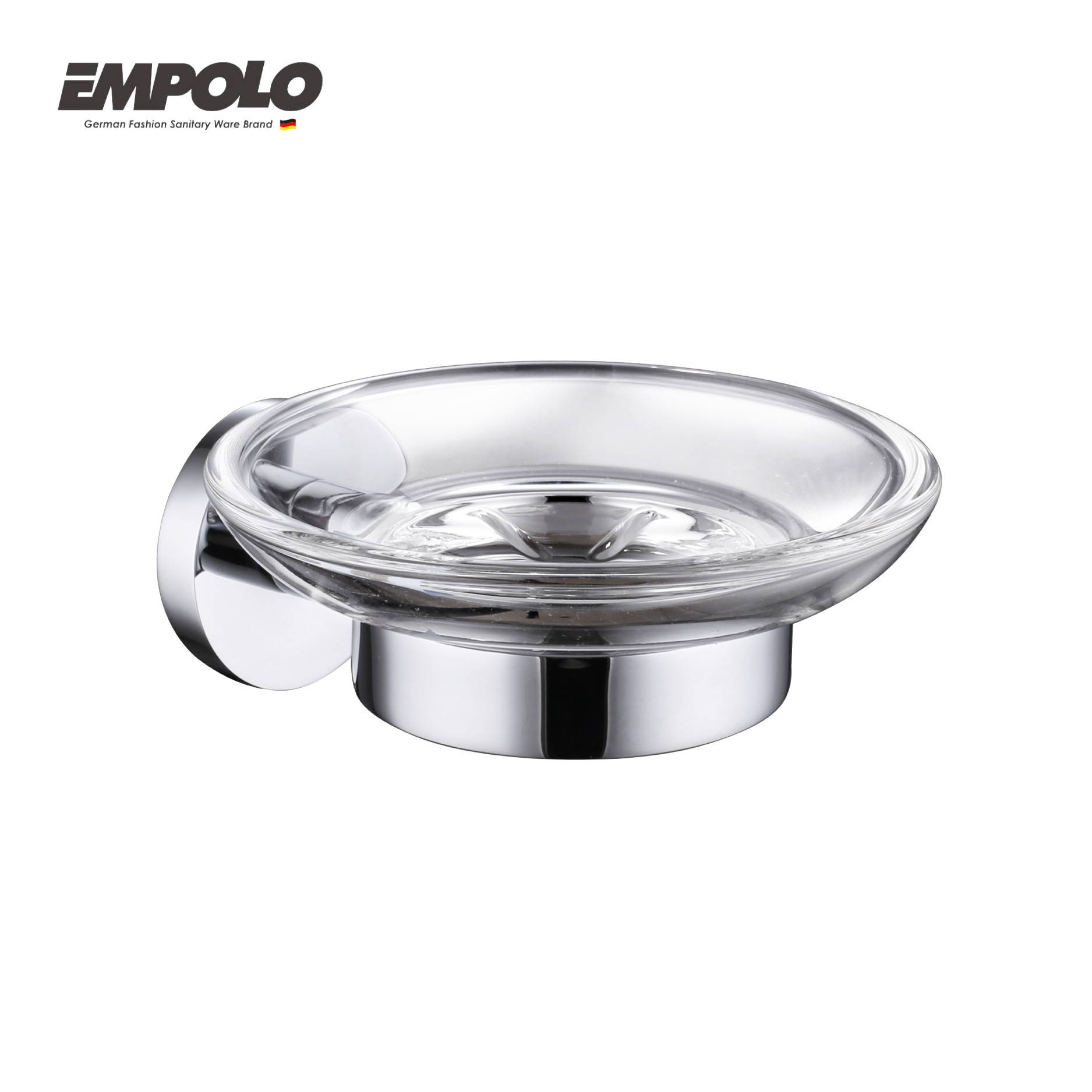 Soap dish holder - Brass & SS