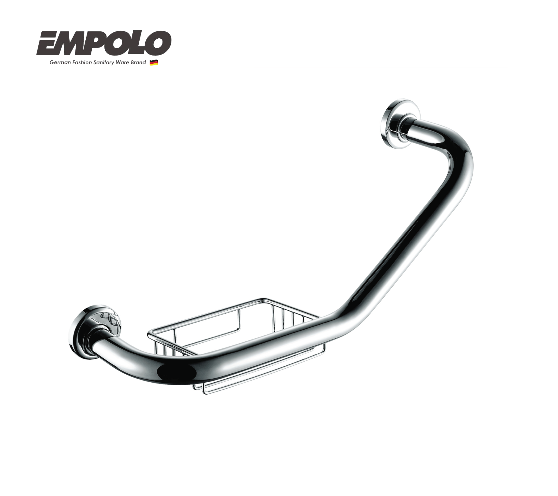 Handrail - brass - 45cm