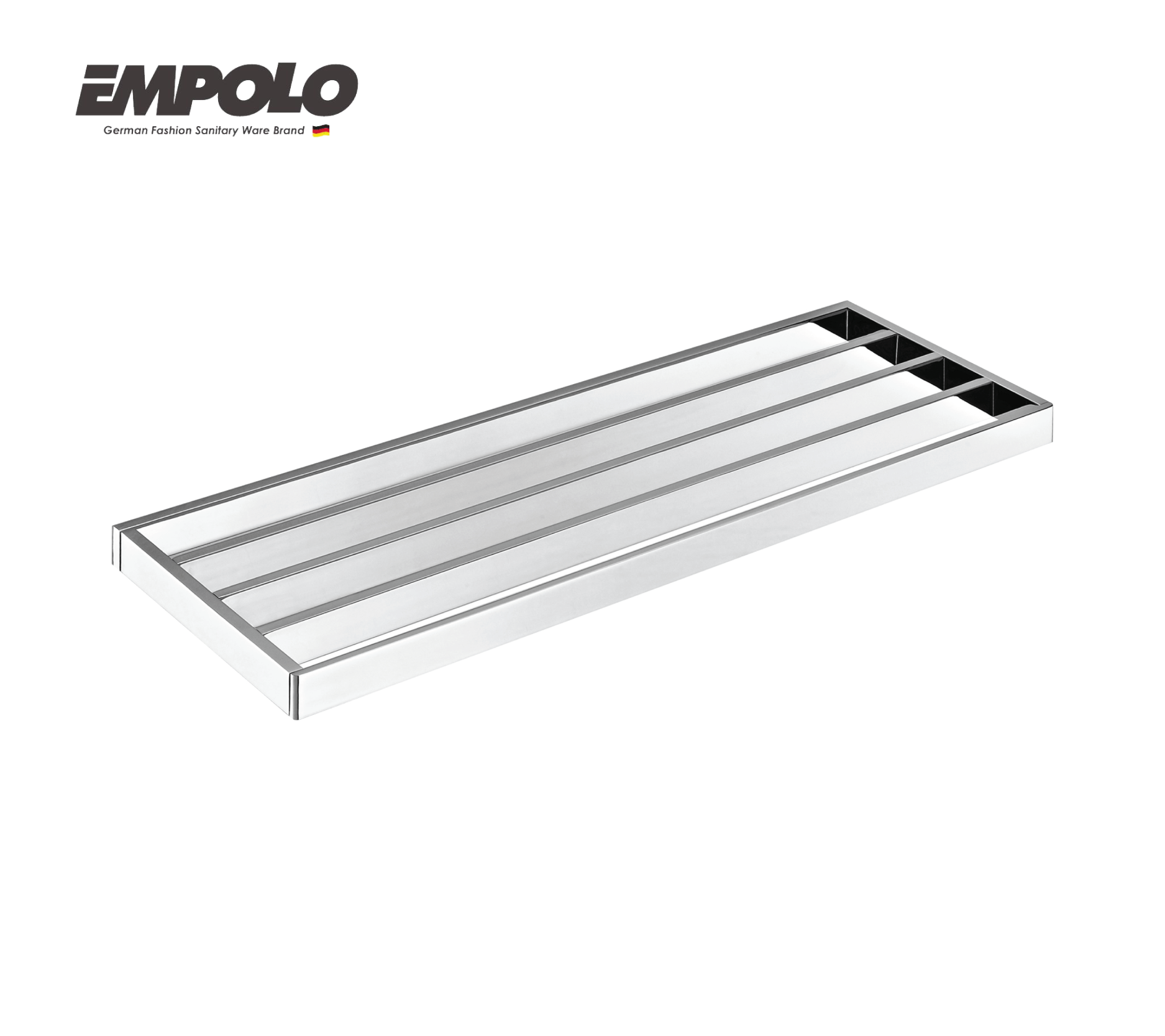 Bath towel shelf - Brass