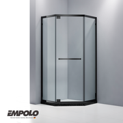 Shower room (without shower tray) - Matte black frame