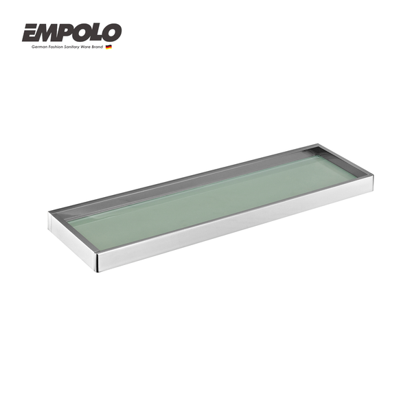 Glass shelf - Brass