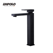 Tall basin tap - Brass -  Hot & cold