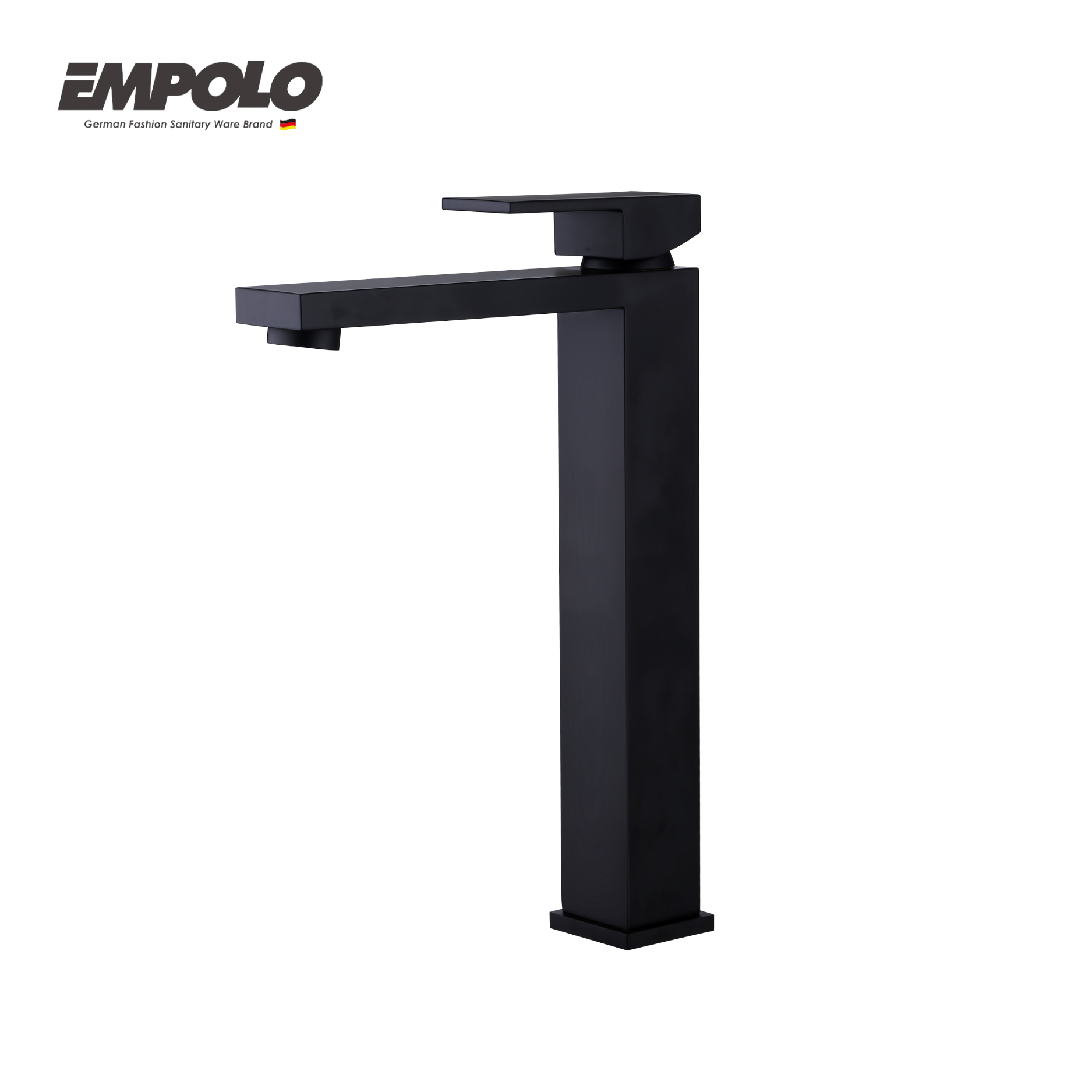 Tall basin tap - Brass -  Hot & cold