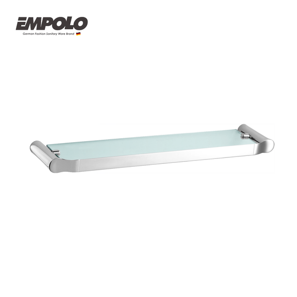 Glass shelf - Brass