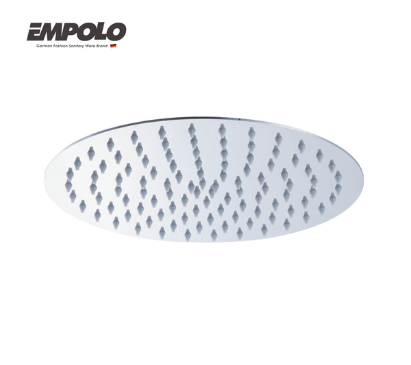 Ultrathin round shower head - SS - Polished