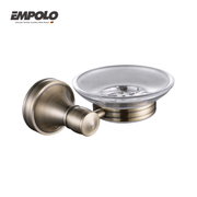 Soap dish holder - Brass & SS - Bronze