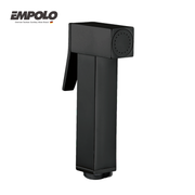 Bidet sprayer  set - brass - matte black