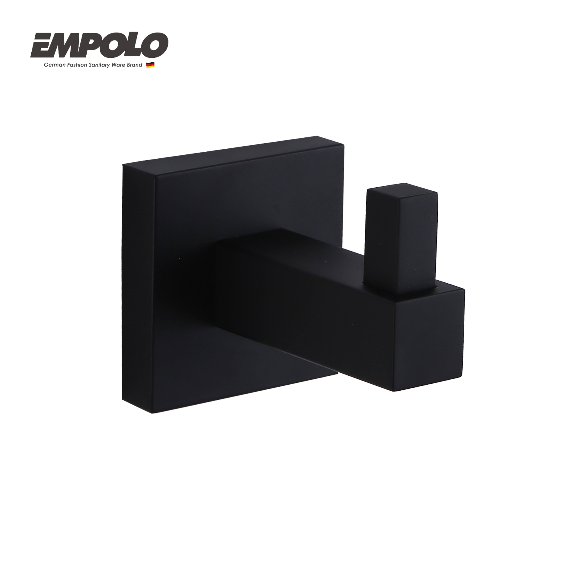 Rope hook - Brass - Matte black