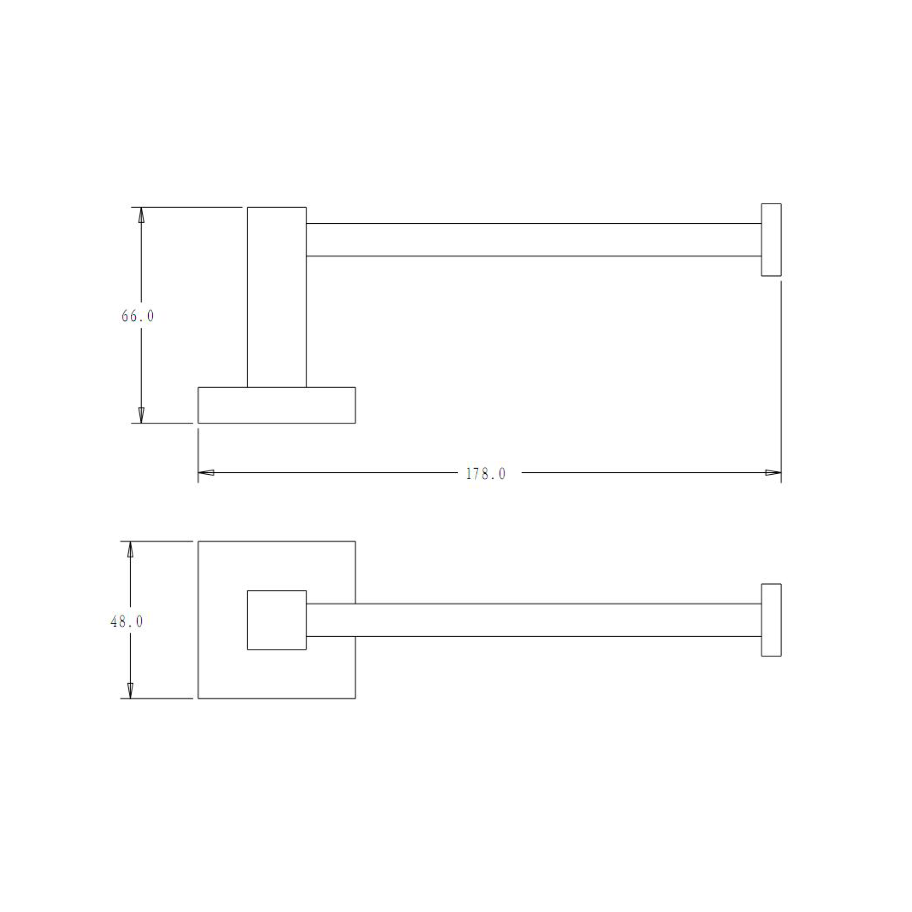 Toilet paper holder - Brass