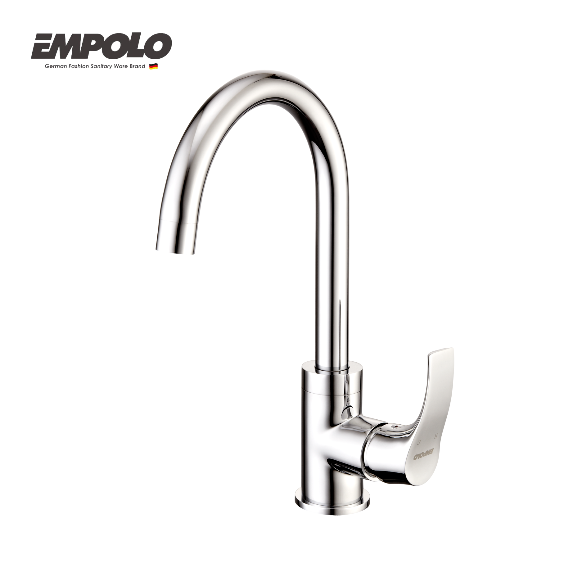 Kitchen tap - Brass - Hot & cold