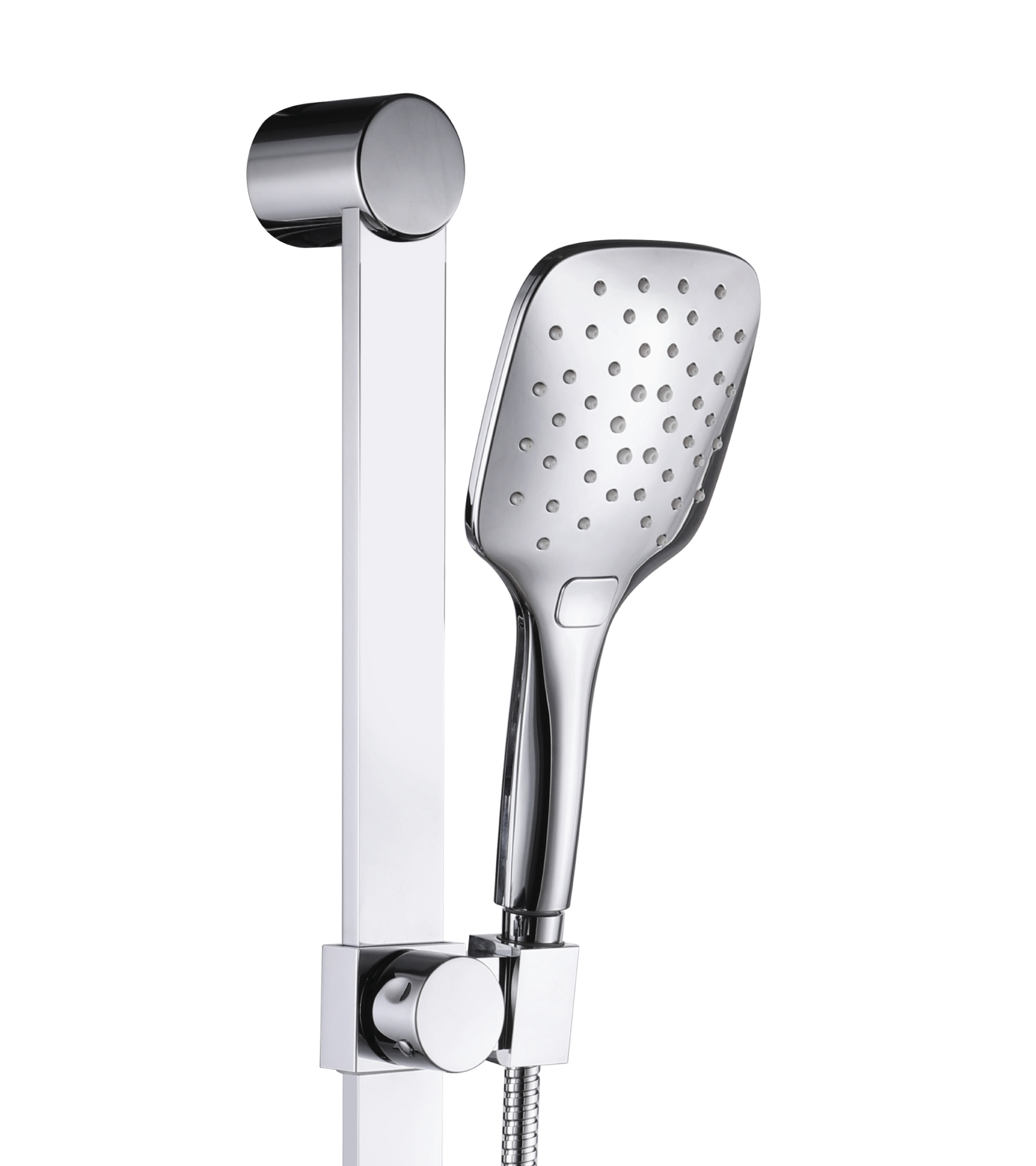 Sliding shower set - Brass & ABS