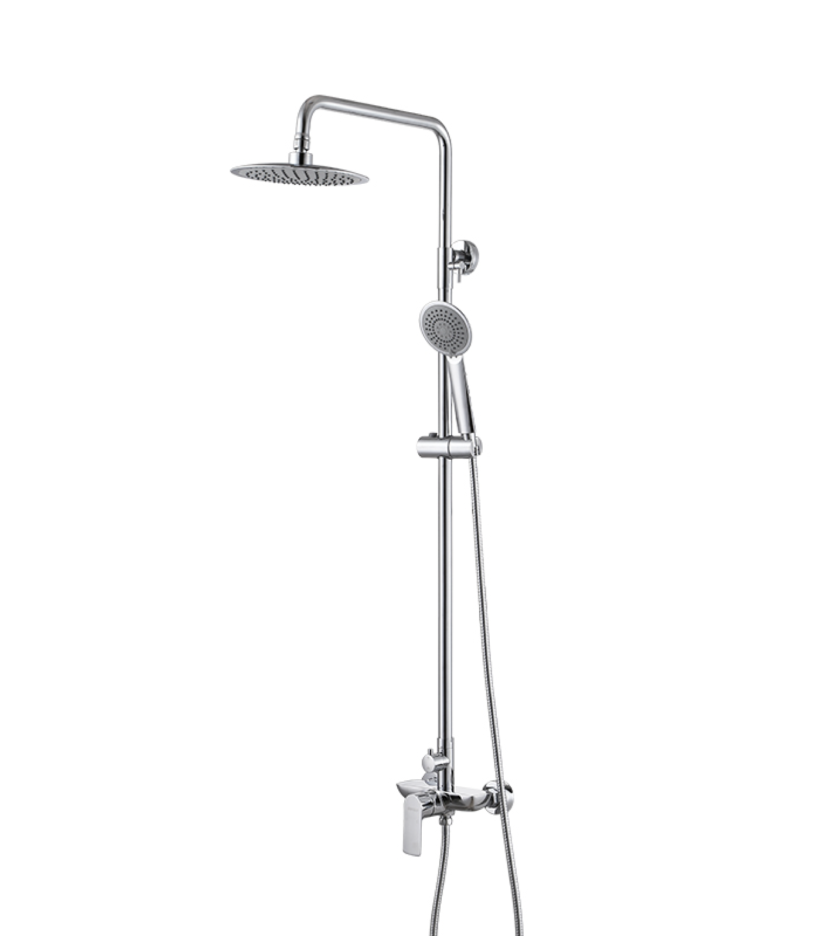 Rain shower combination