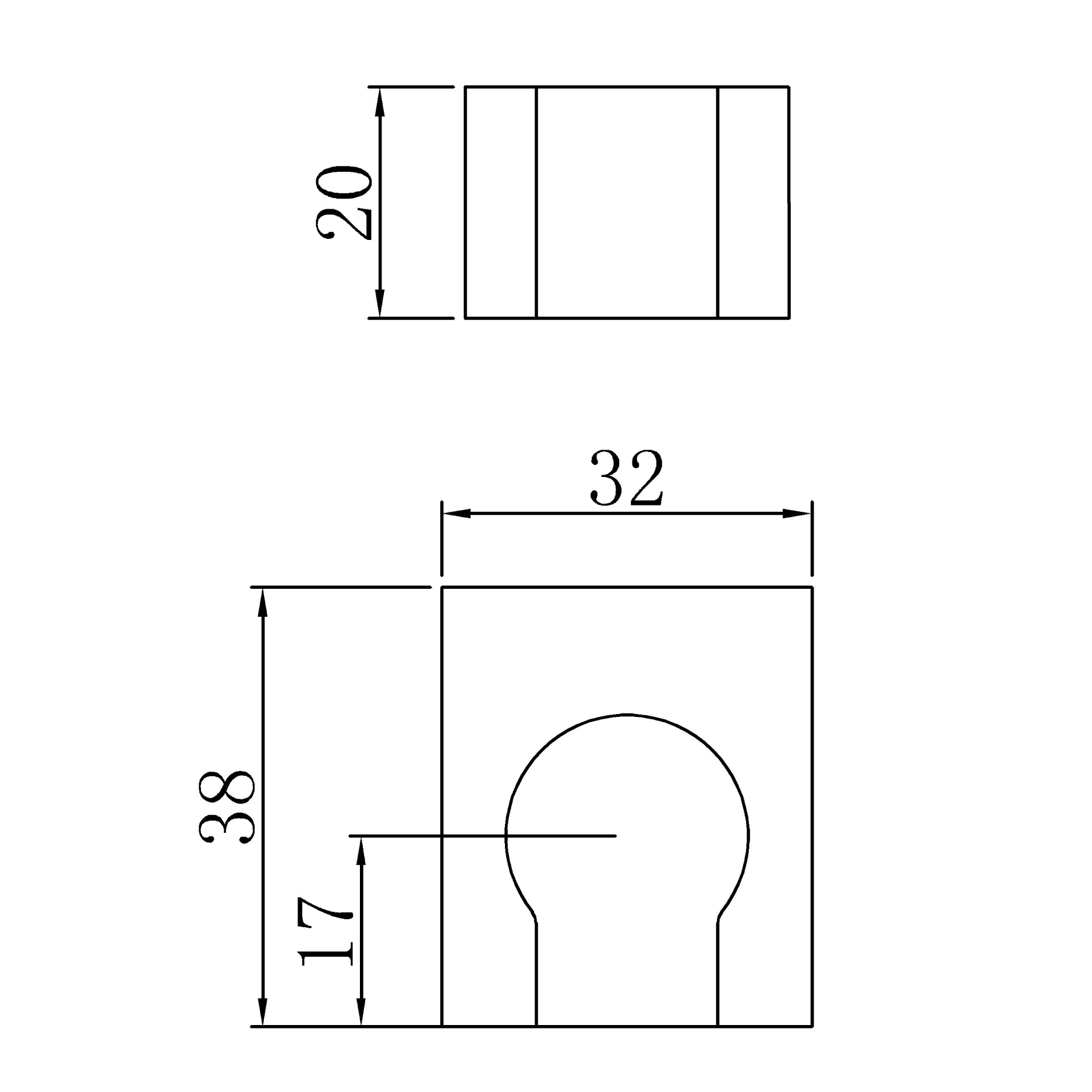 Shower holder ABS - Chrome