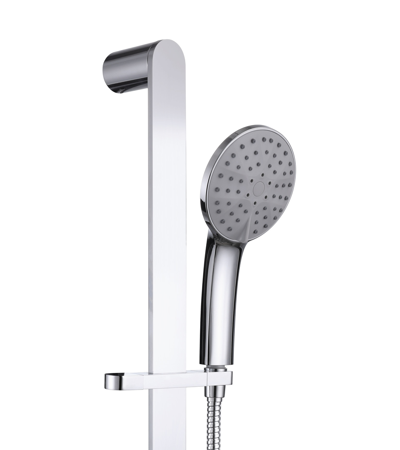 Sliding shower set - Brass & ABS