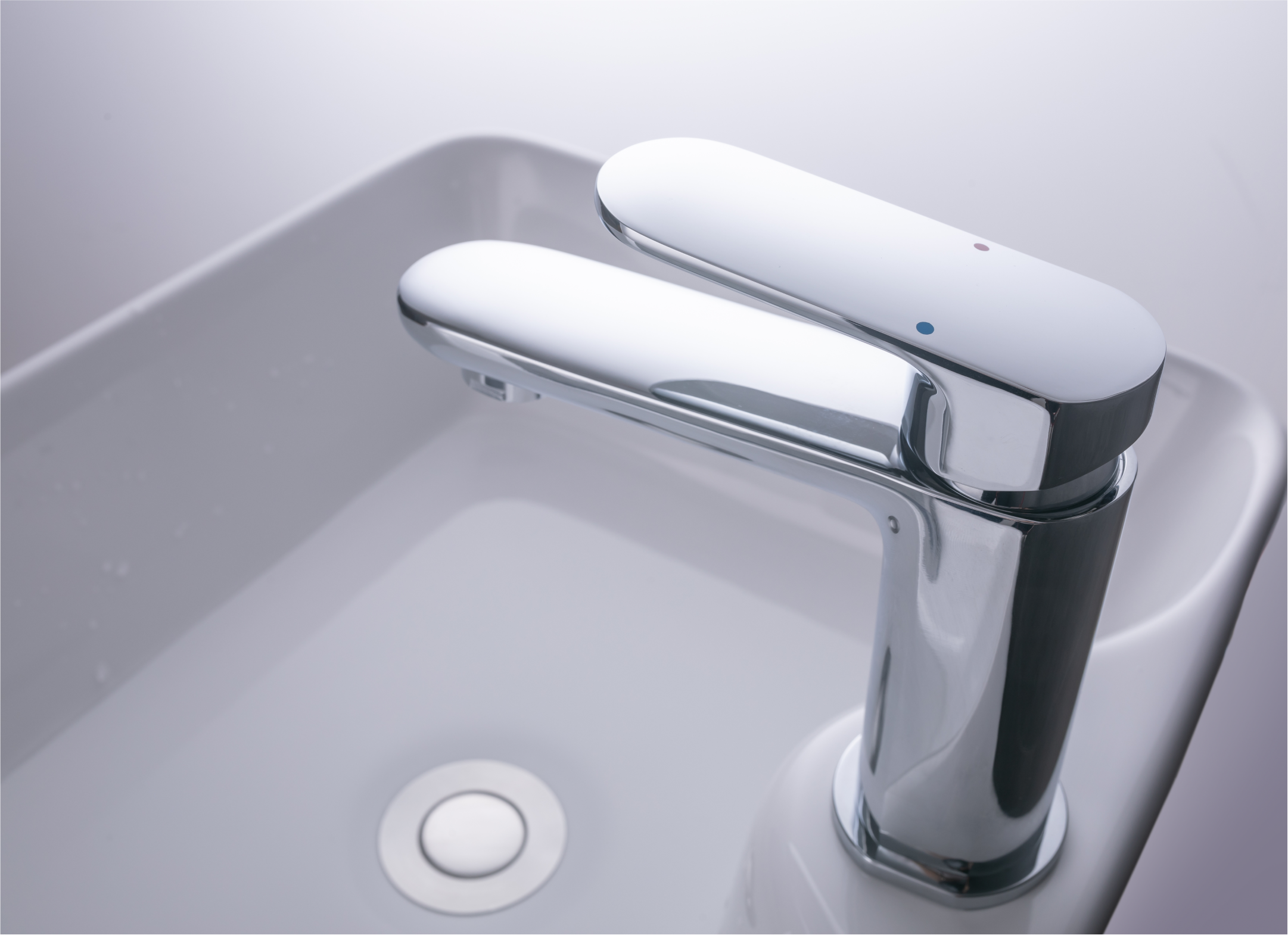 Basin tap - Brass -  Hot & cold