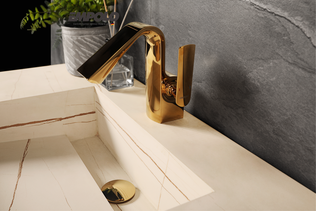 Relax Tap Basin tap - Brass - Hot & cold – Relax Maldives