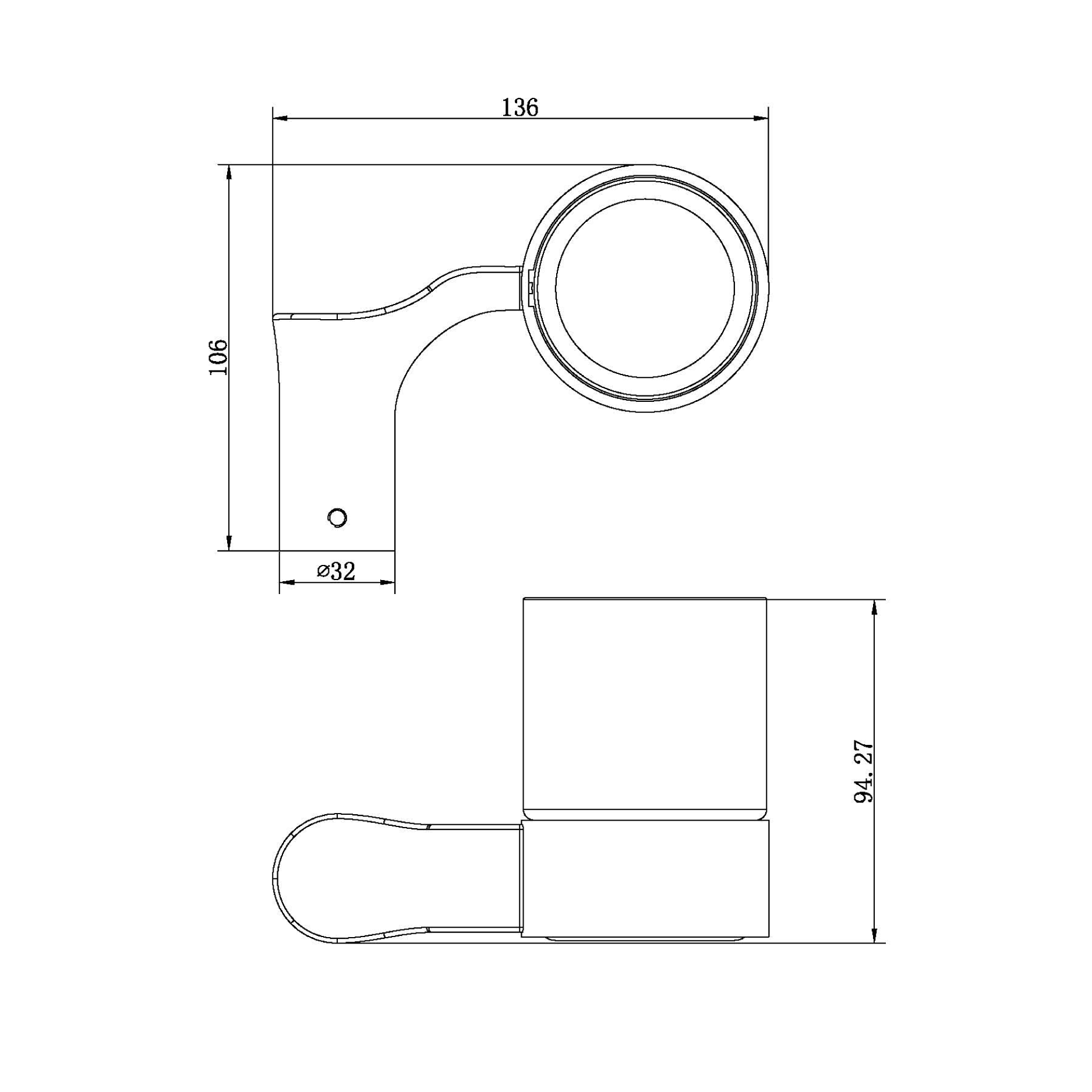 Tumbler holder - Brass