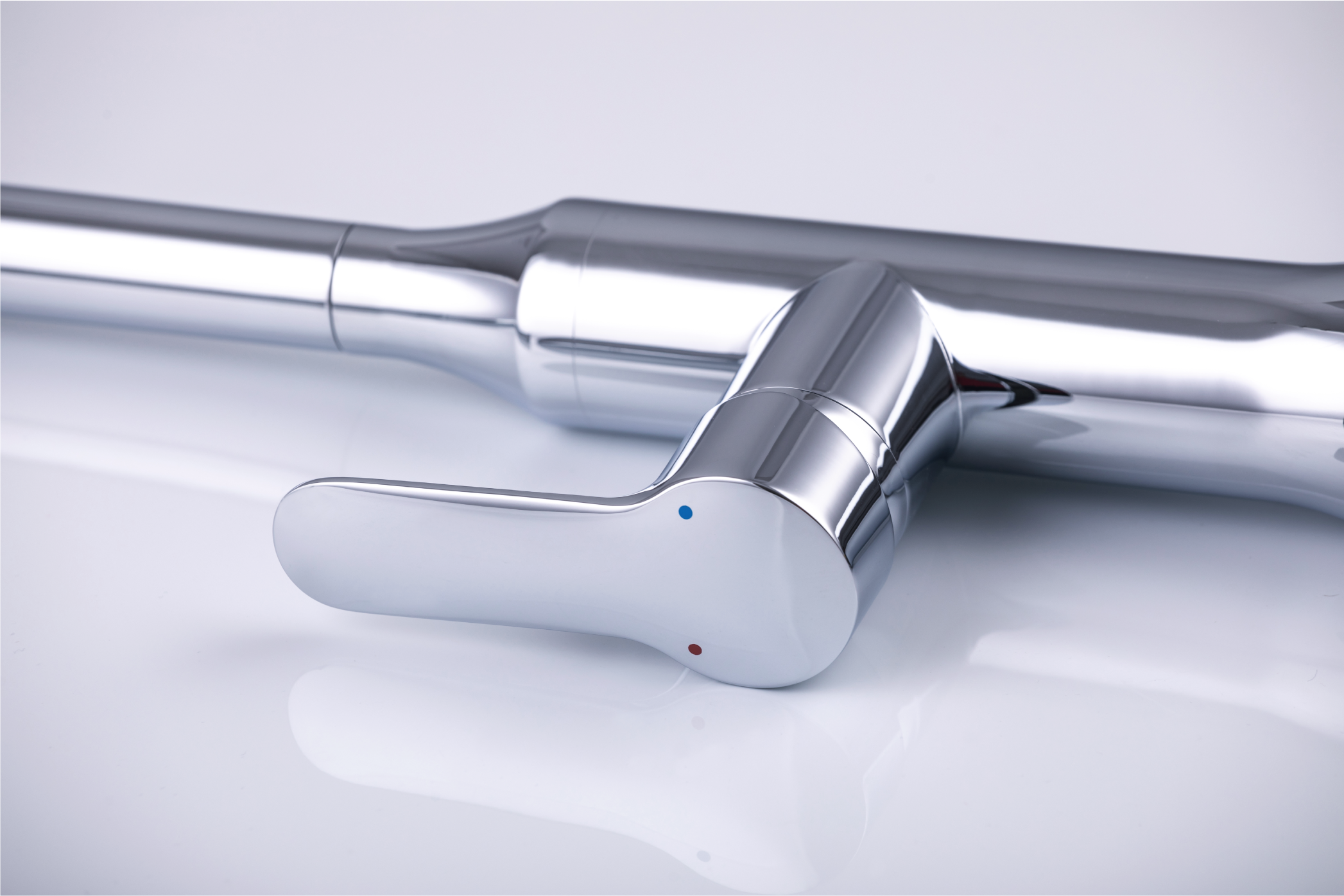 Kitchen tap - Brass - Hot & cold