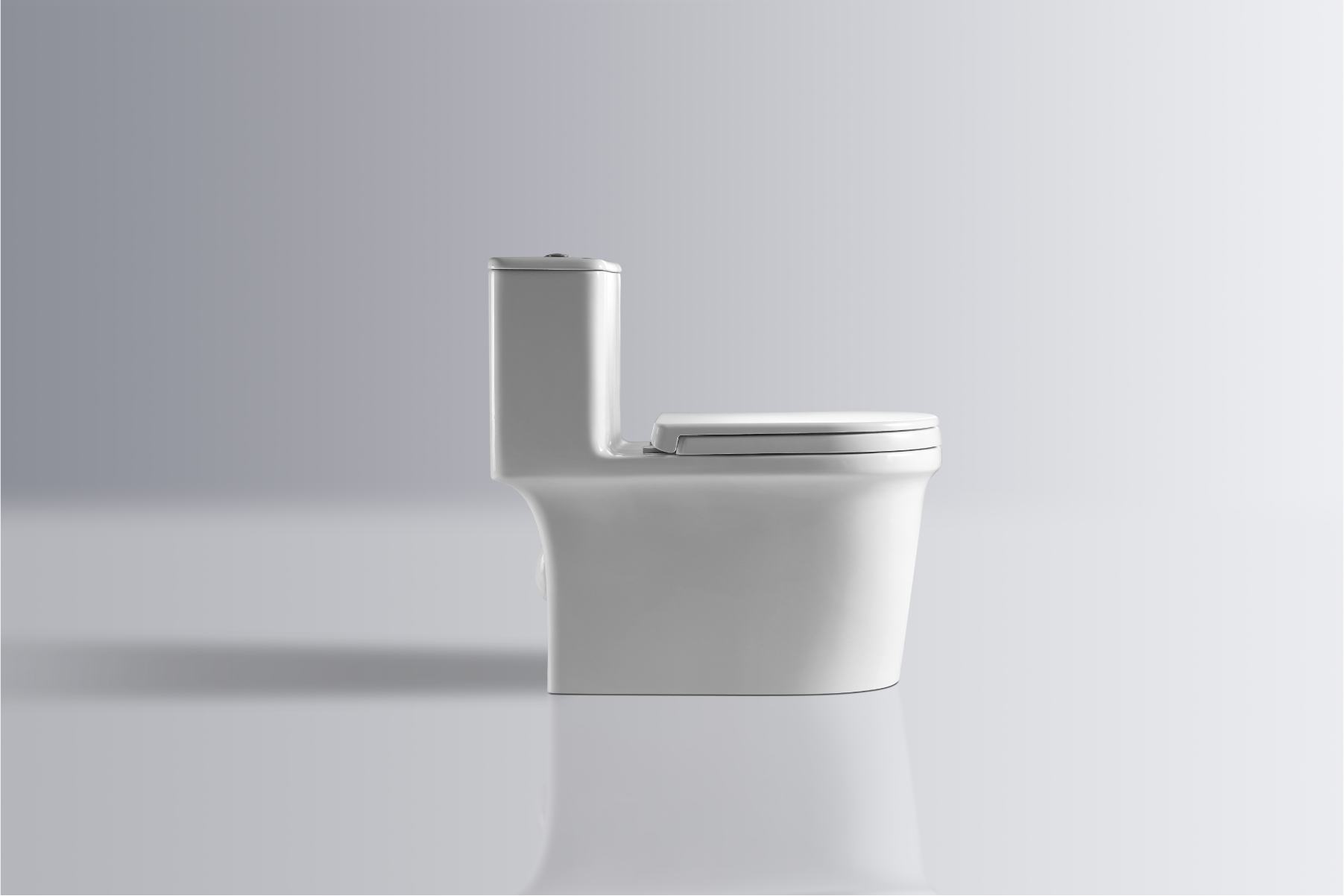 One-piece Toilet - Ceramic - Gloss white