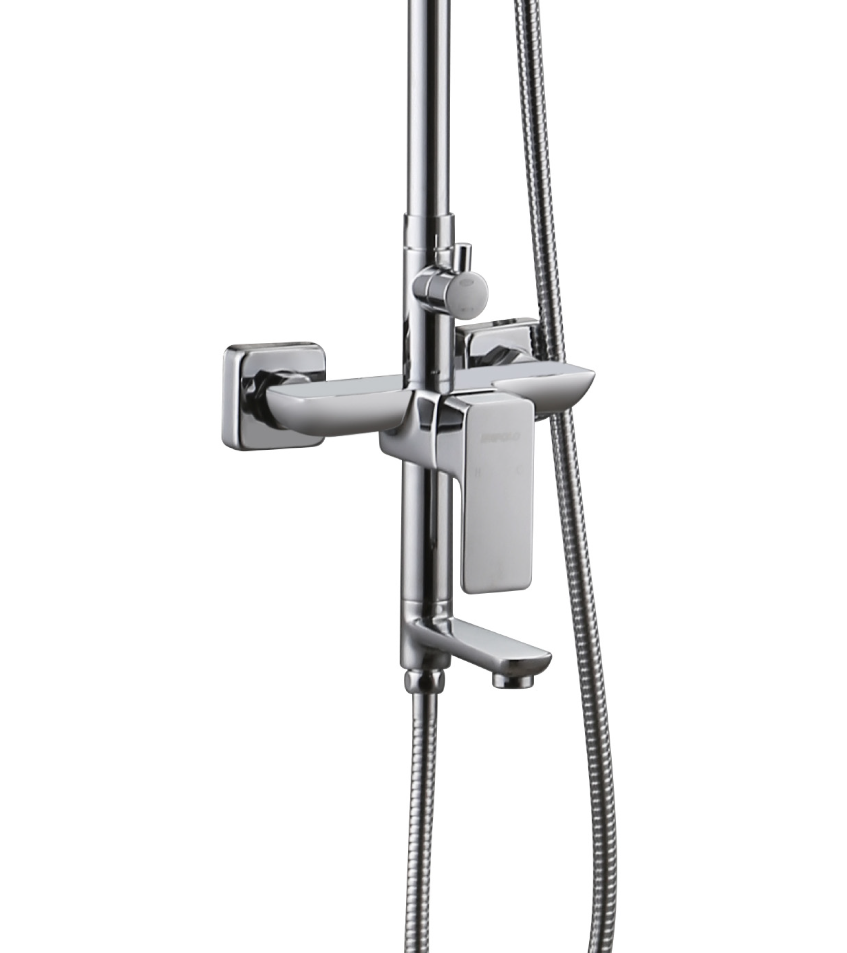 Rain shower combination