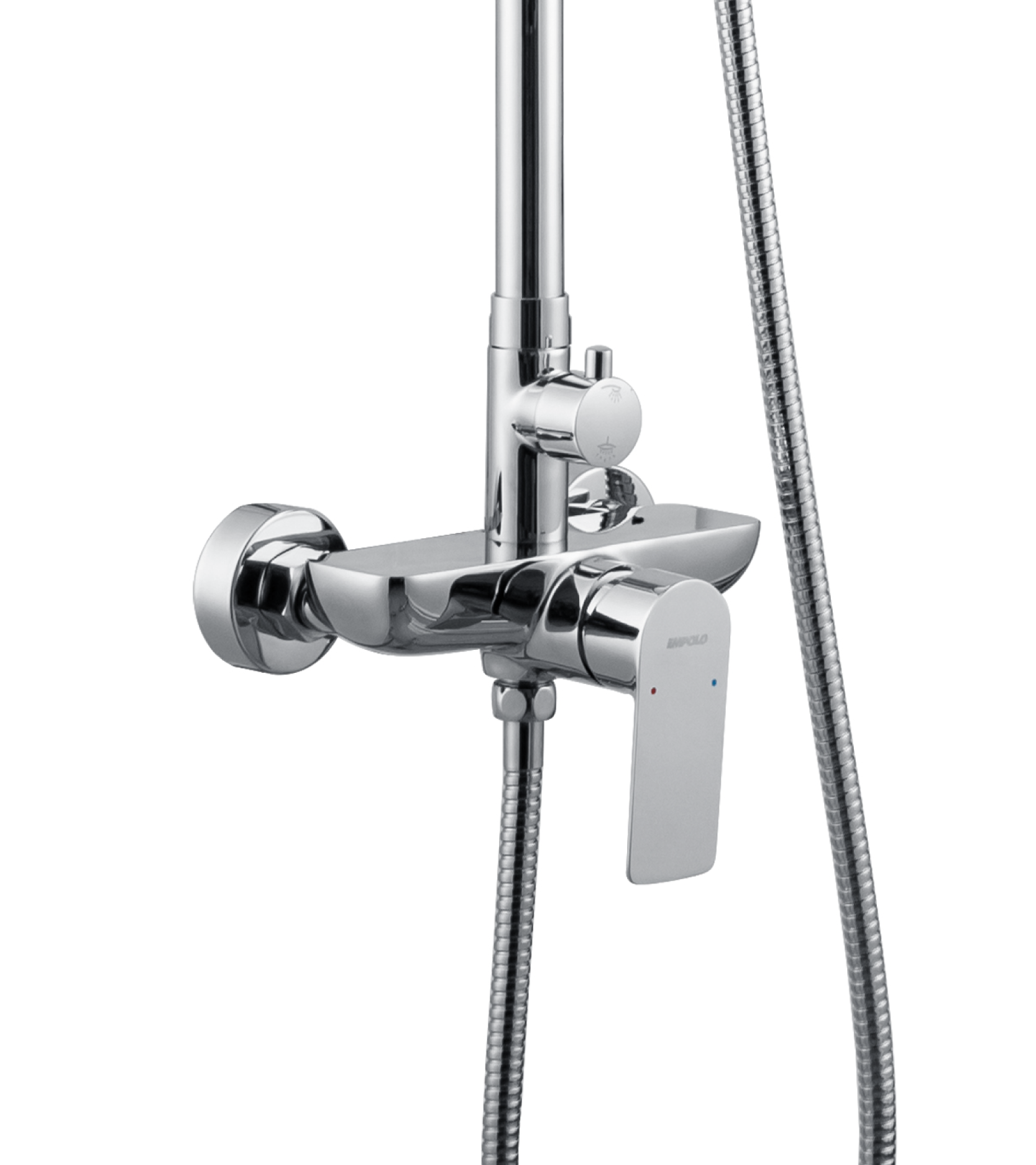 Rain shower combination