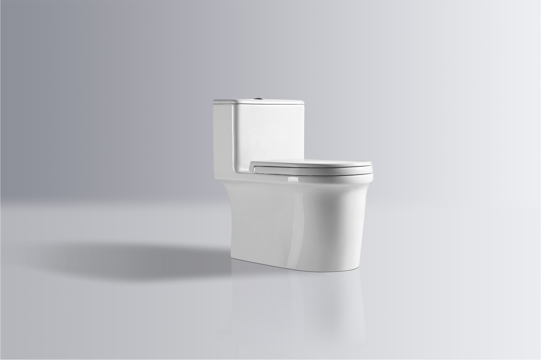 One-piece Toilet - Ceramic - Gloss white