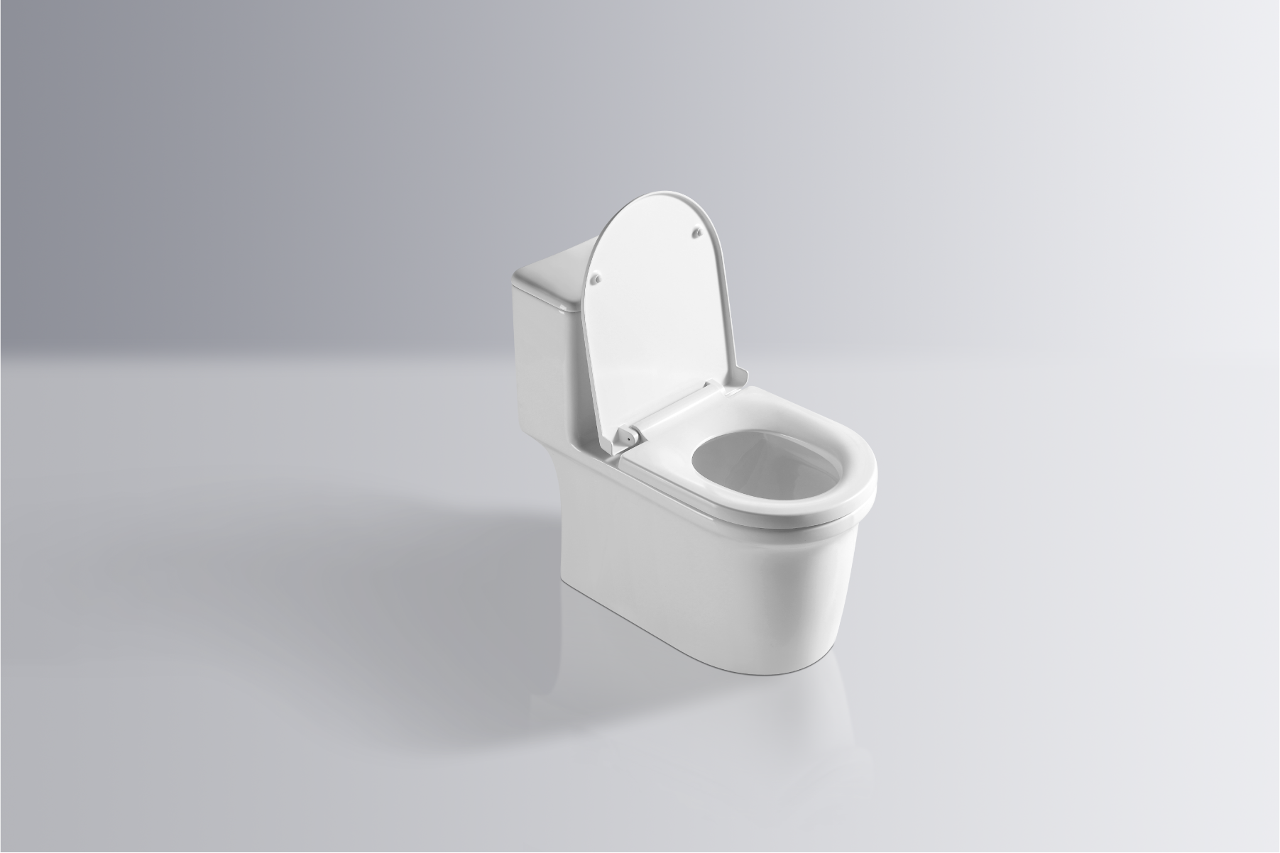 One-piece Toilet - Ceramic - Gloss white