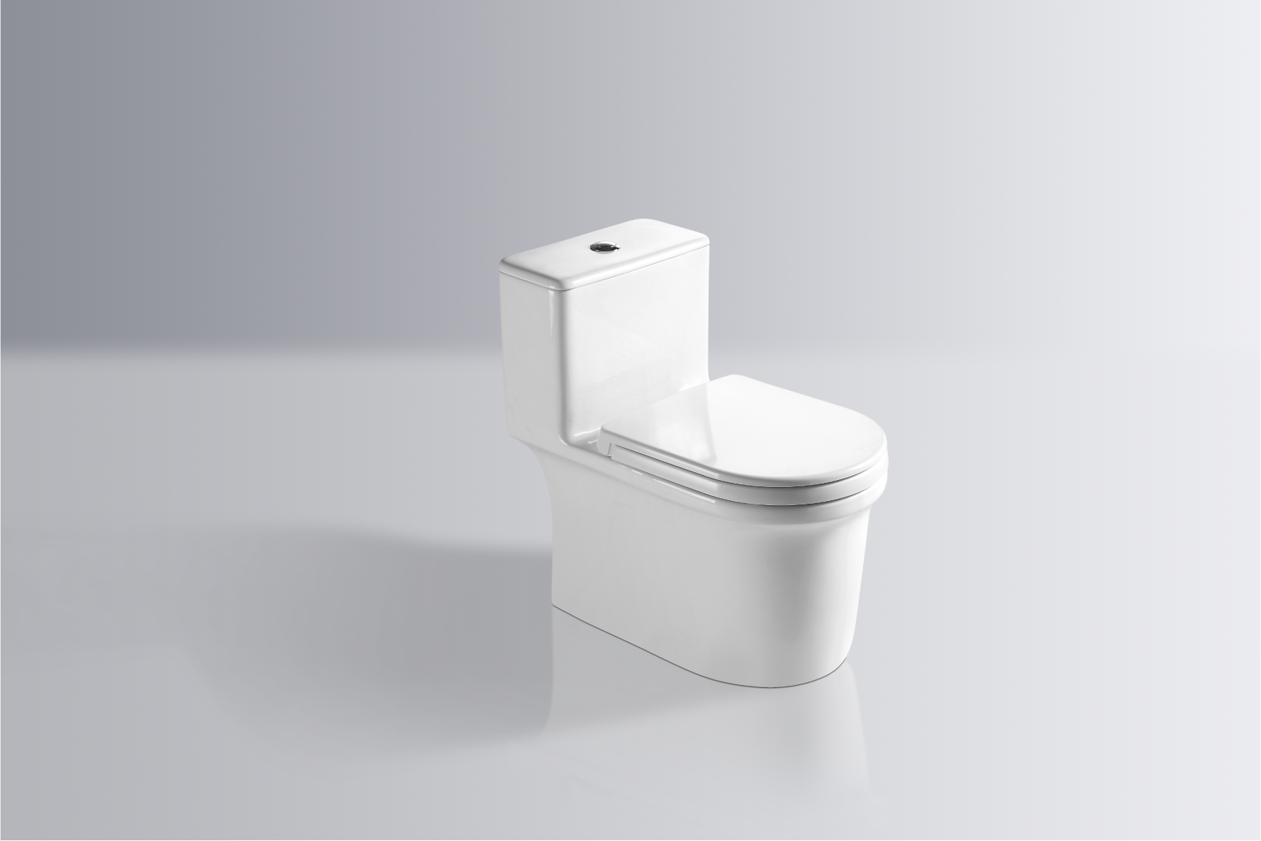One-piece Toilet - Ceramic - Gloss white