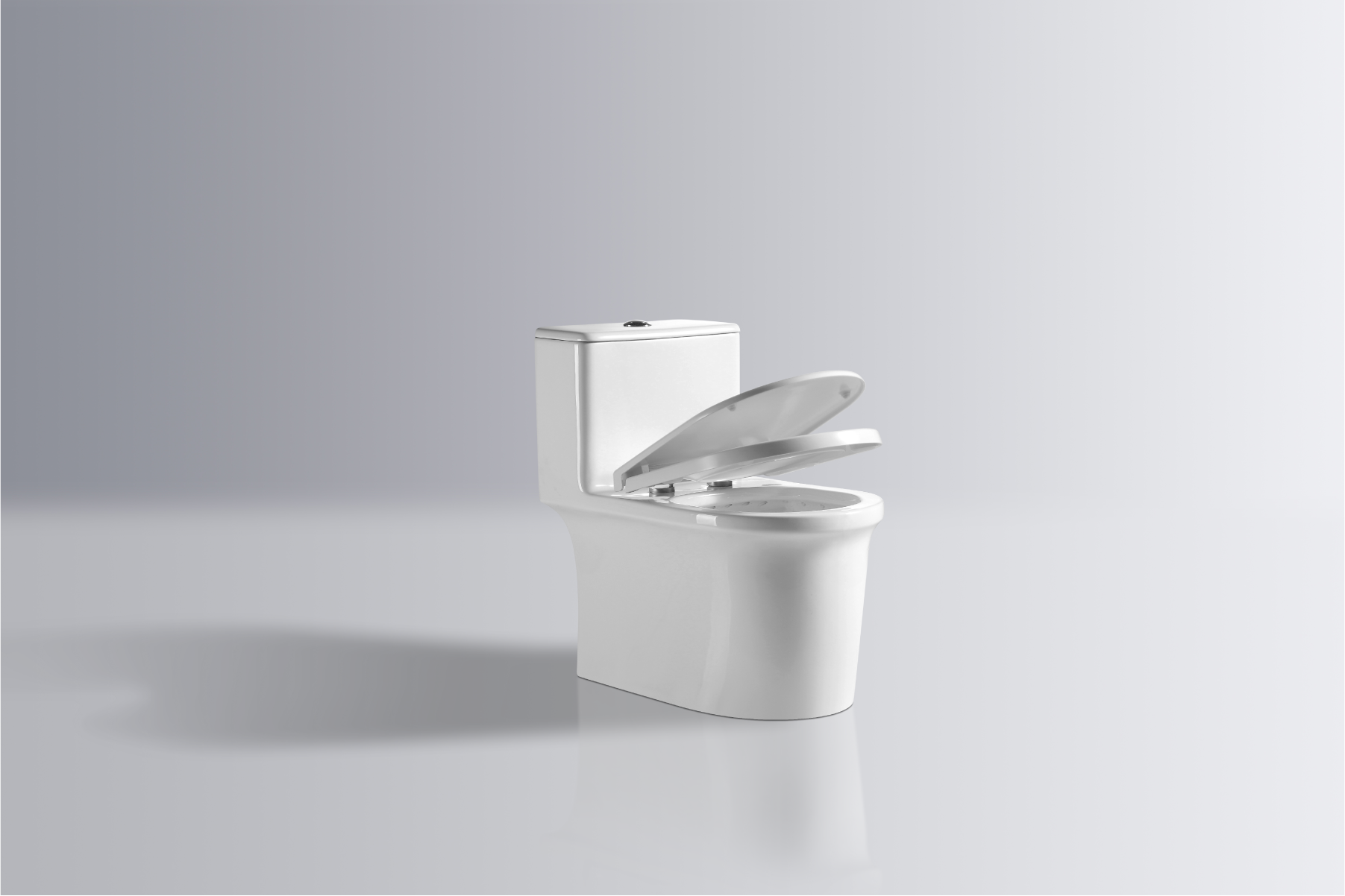 One-piece Toilet - Ceramic - Gloss white