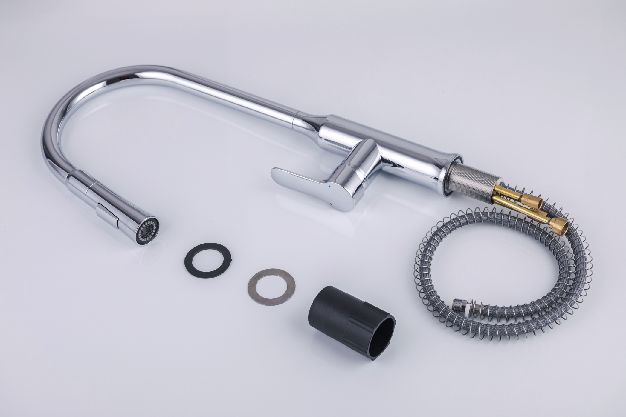 Kitchen tap - Brass - Hot & cold