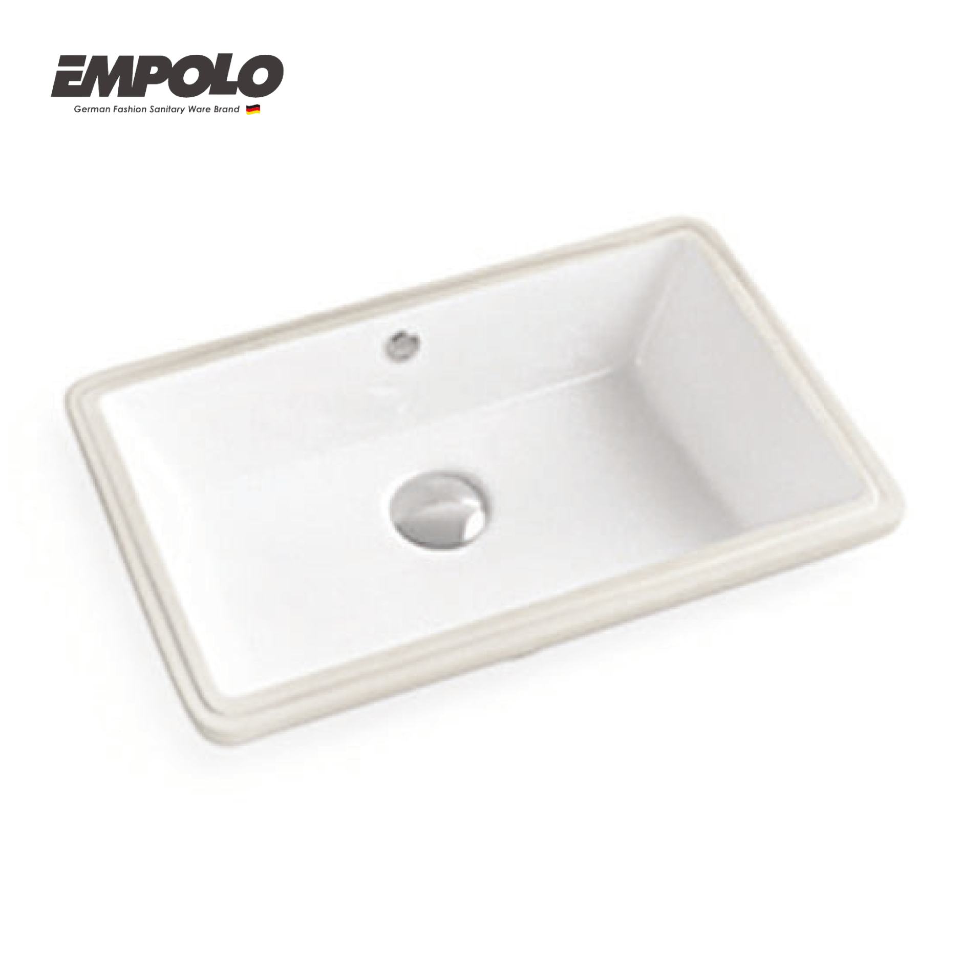 Under counter basin - Ceramic  - Gloss white