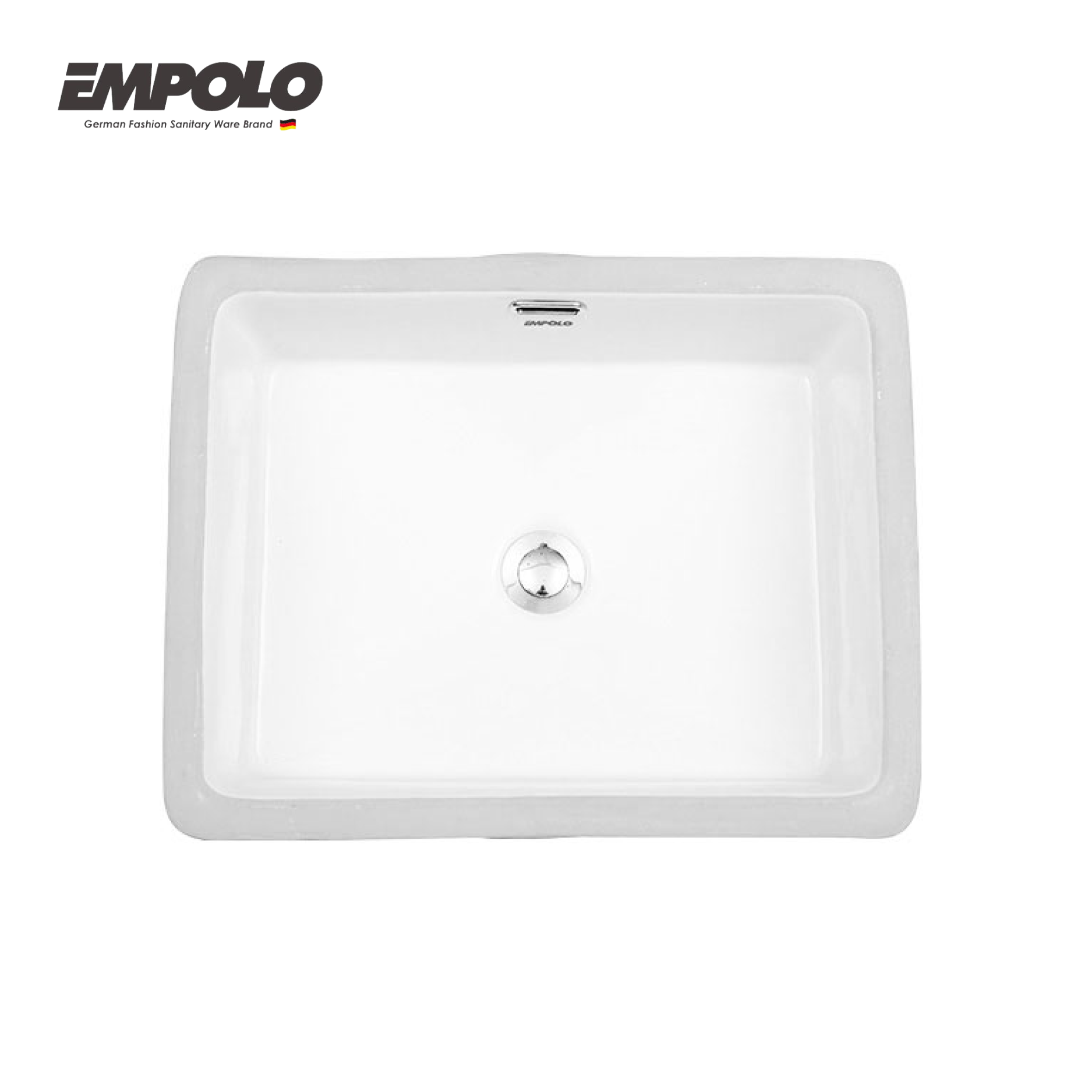 Under counter basin - Ceramic  - Gloss white